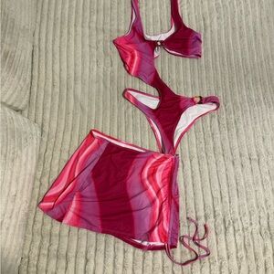 Cut out bathing suit